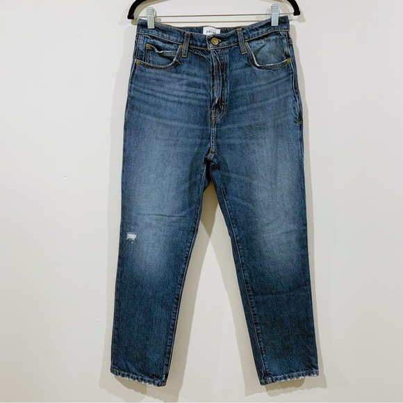 Frame Denim Le Mec Straight Leg Malibu Jeans - Picture 2 of 8